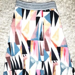 Anthropologie midi sweater skirt